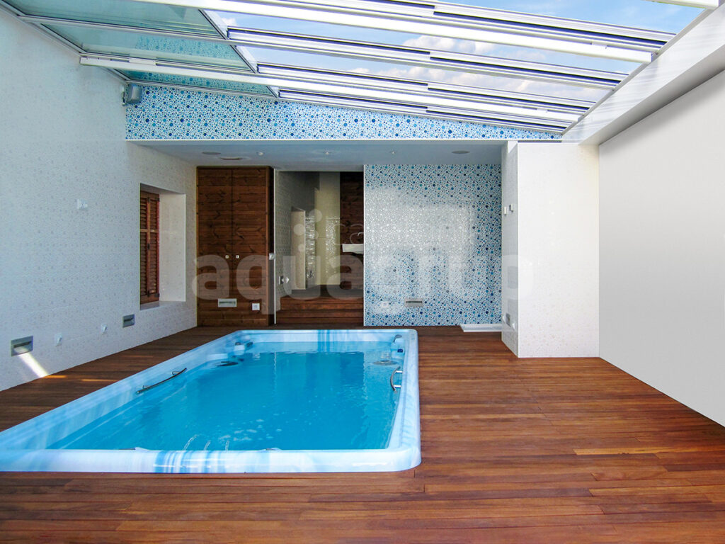 Swim Spa - mini piscina interior